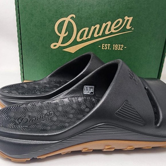 Danner 36440 Men's Shelter Cove Black Lightweight Camp Slip-On Sandals - Picture 3 of 6